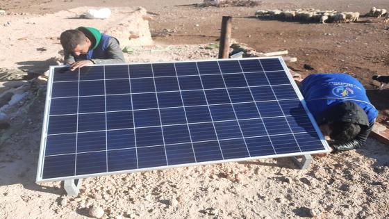 تزويد الرحل بالطاقة الشمسية