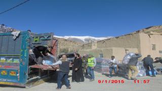 قافلة تضامنية لفائدة ساكنة تنغريفت