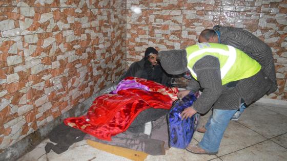 حملة لادخال الدفئ على الاشخاص دون مأوى .