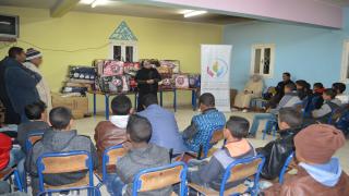 حملة شتاء دافيء تطرق باب دار الطالب زايدة