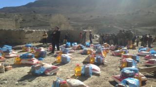 قافلة تضامنية لساكنة جماعة النزالة.