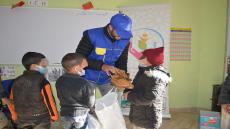 توزيع ملابس شتوية على تلاميذ العالم القروي